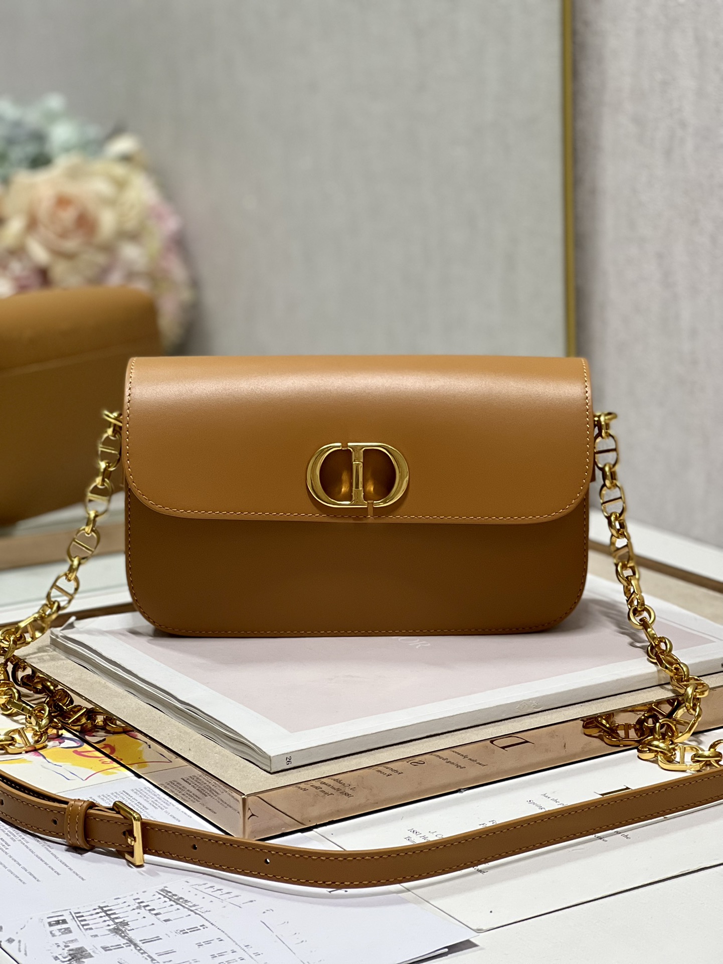 Di0r 30 Montaigne Avenue Bag-22.5×12.5×6.5CM