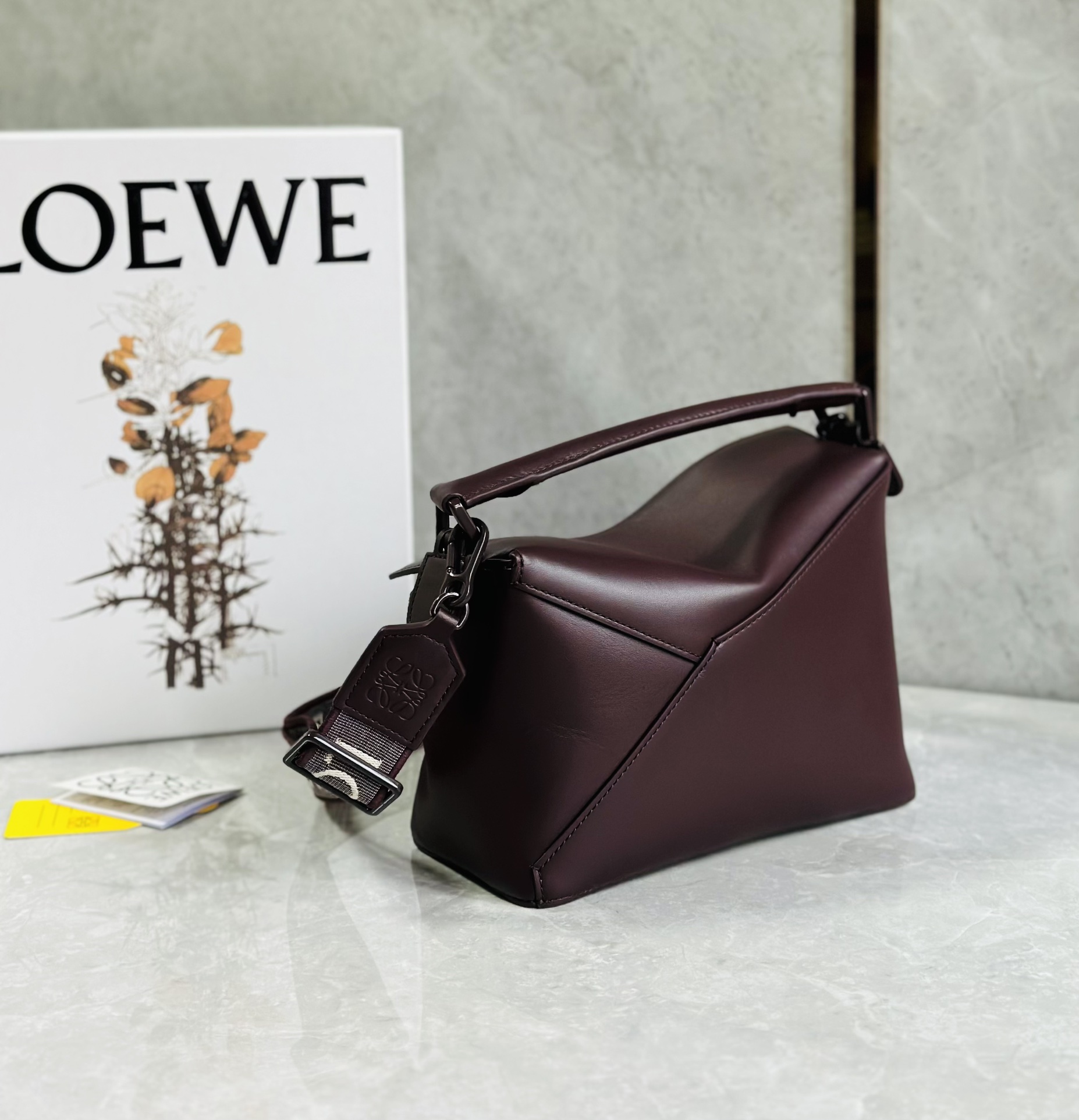 L0ew* puzzle small bag-24*10*14cm