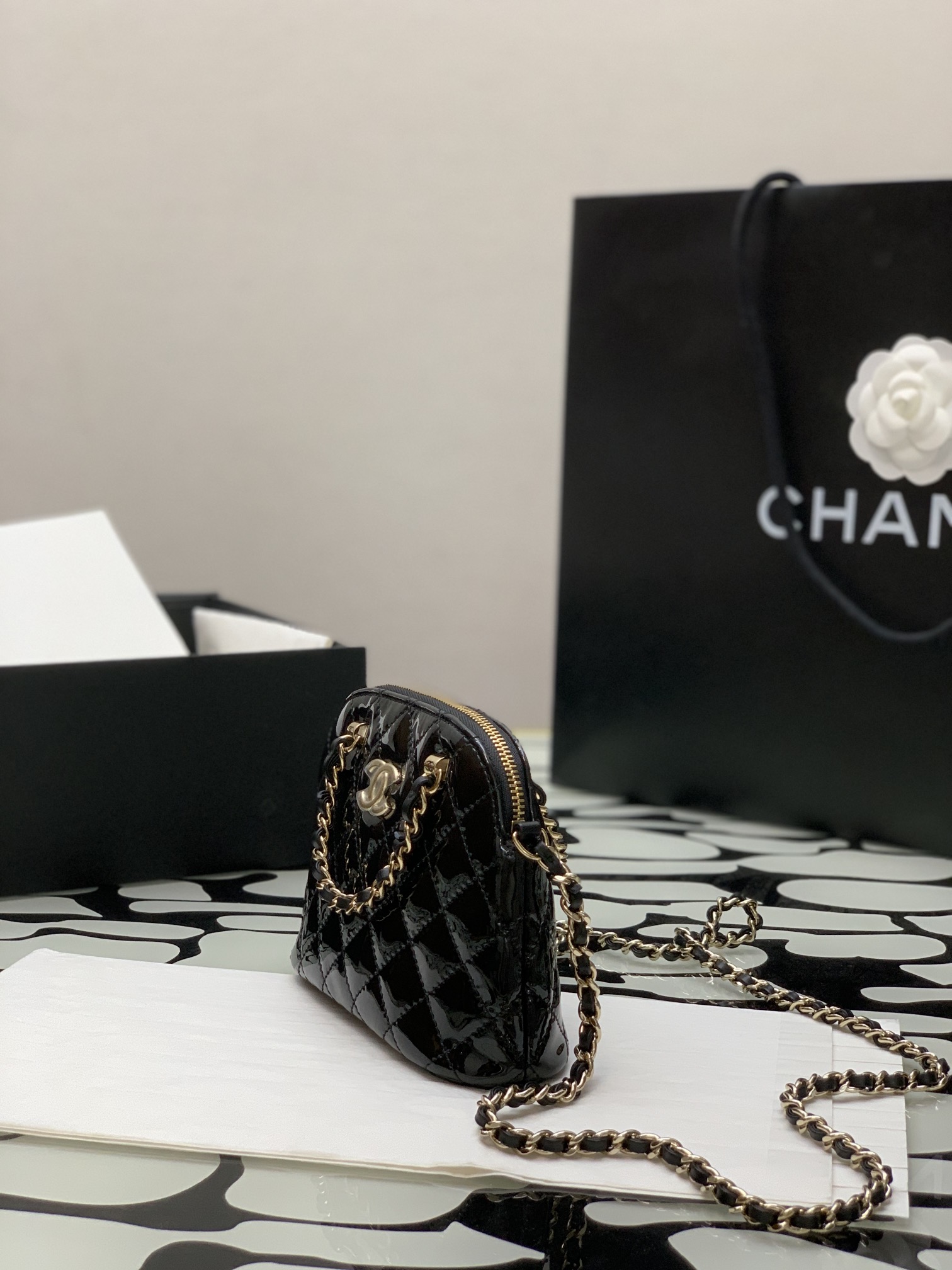 Ch@nel AP3969 Shell Bags-12*16*5CM