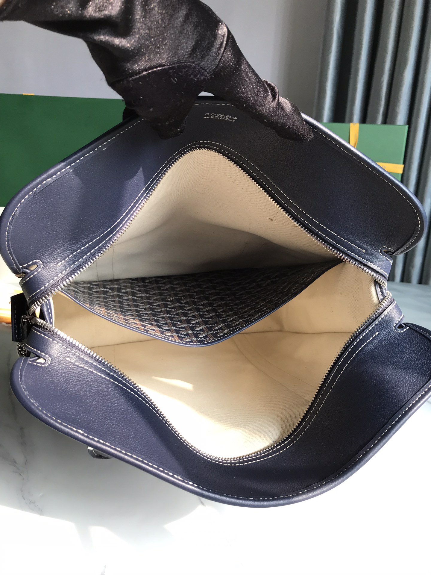 Go*ard bourgogne tote -35×39×11cm