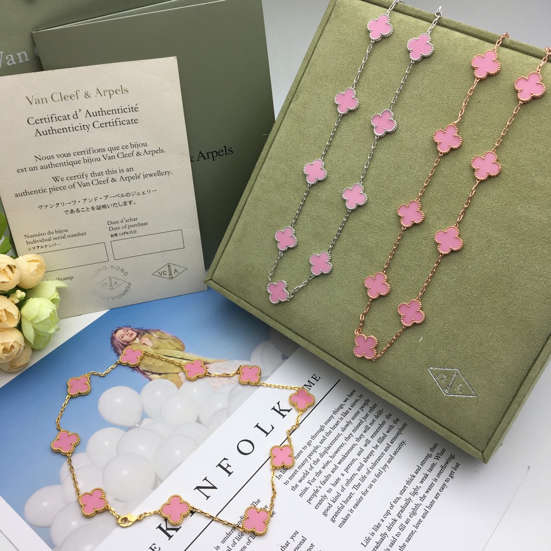 VCA 10-Flower Necklace(More Color Click The Link)