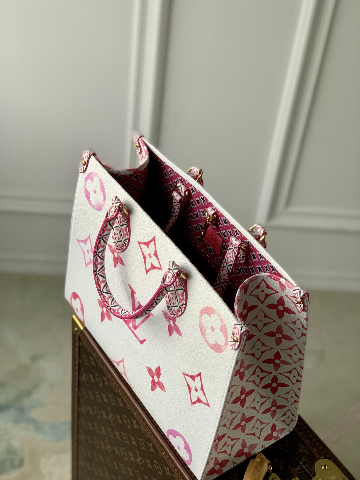 l0*is V*t0n onthego handbag-m22975-35 x 27 x 14 cm