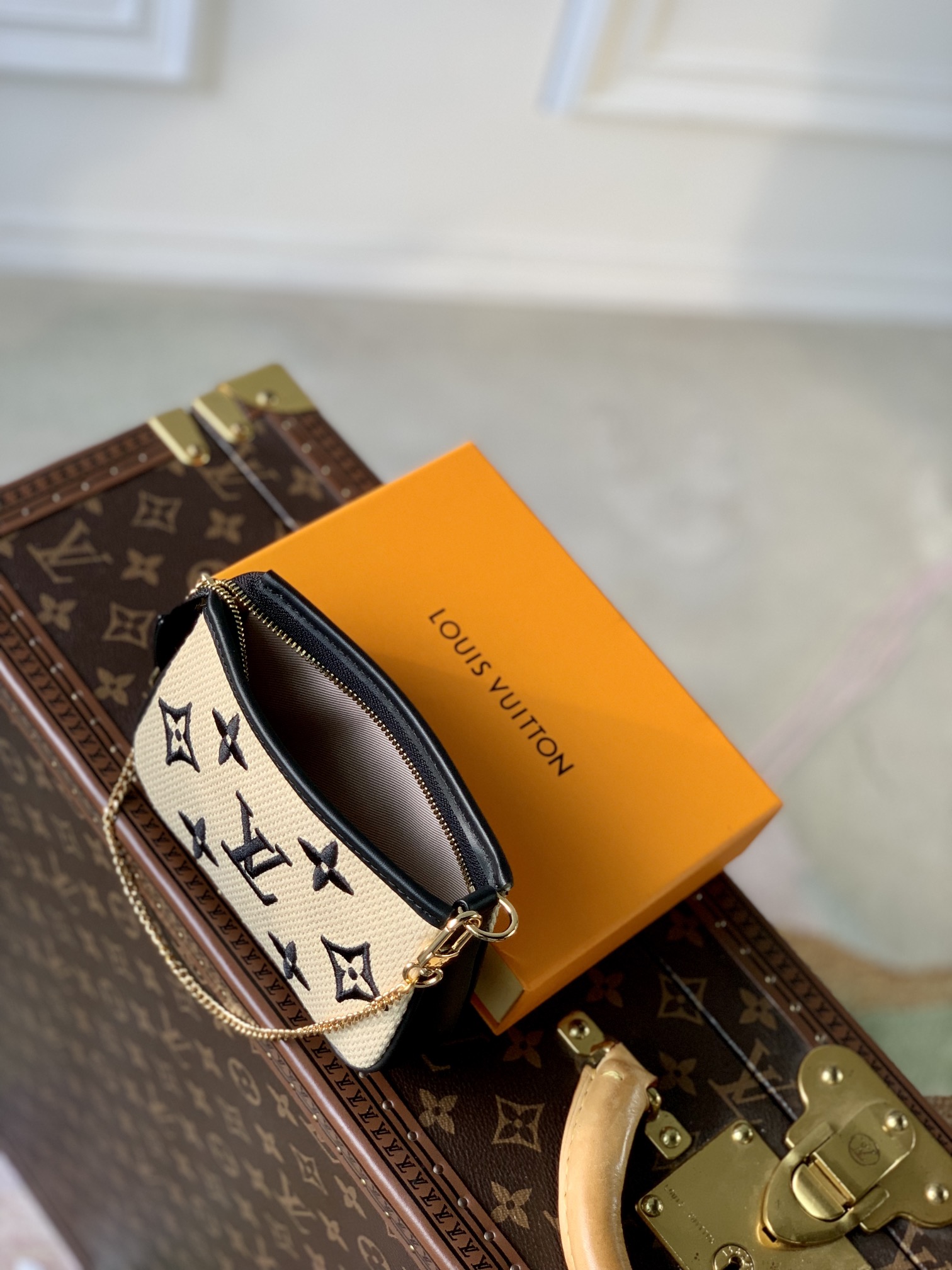 l0*is V*t0n mini pochette accessories-15.5 x 10.5 x 4cm