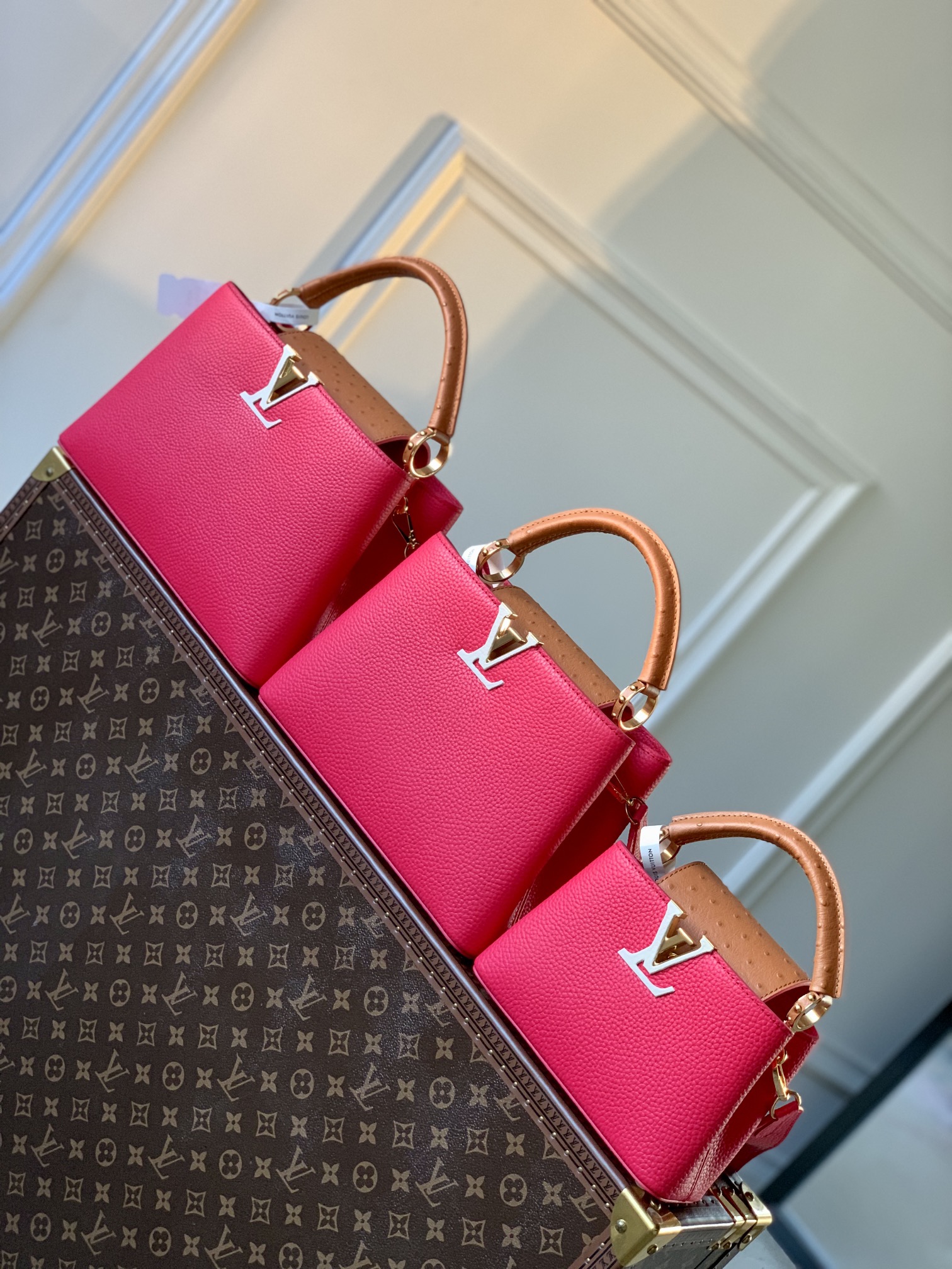 l0*is V*t0n capucines handlebag