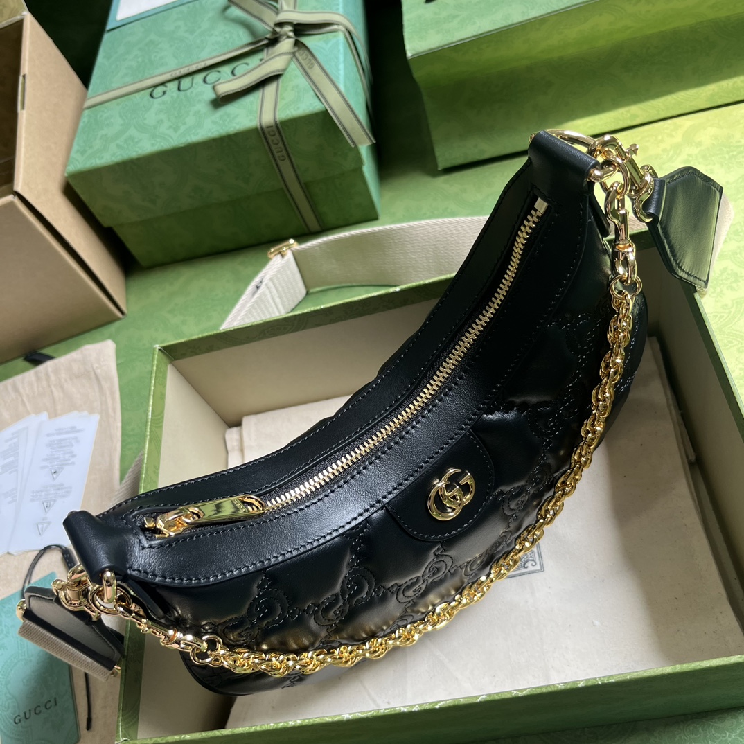 G*u*i gg matelassé tote bag-27*18*7cm