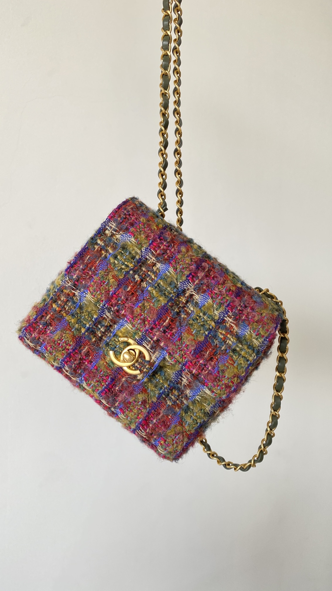 Ch@nel Flap Bag-17*14.5*7.5CM