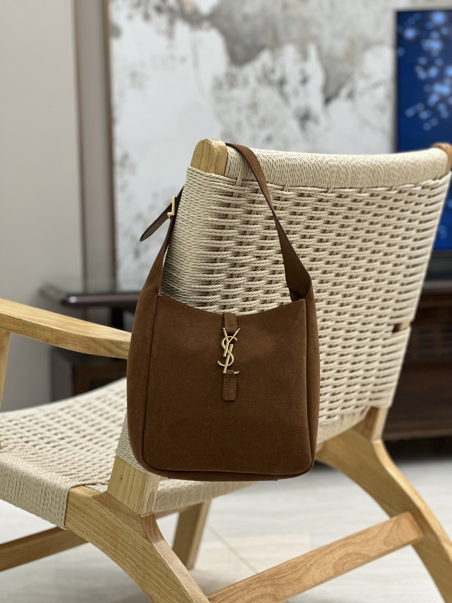 Y*L le5a7 vintage bag-23×22×8.5cm