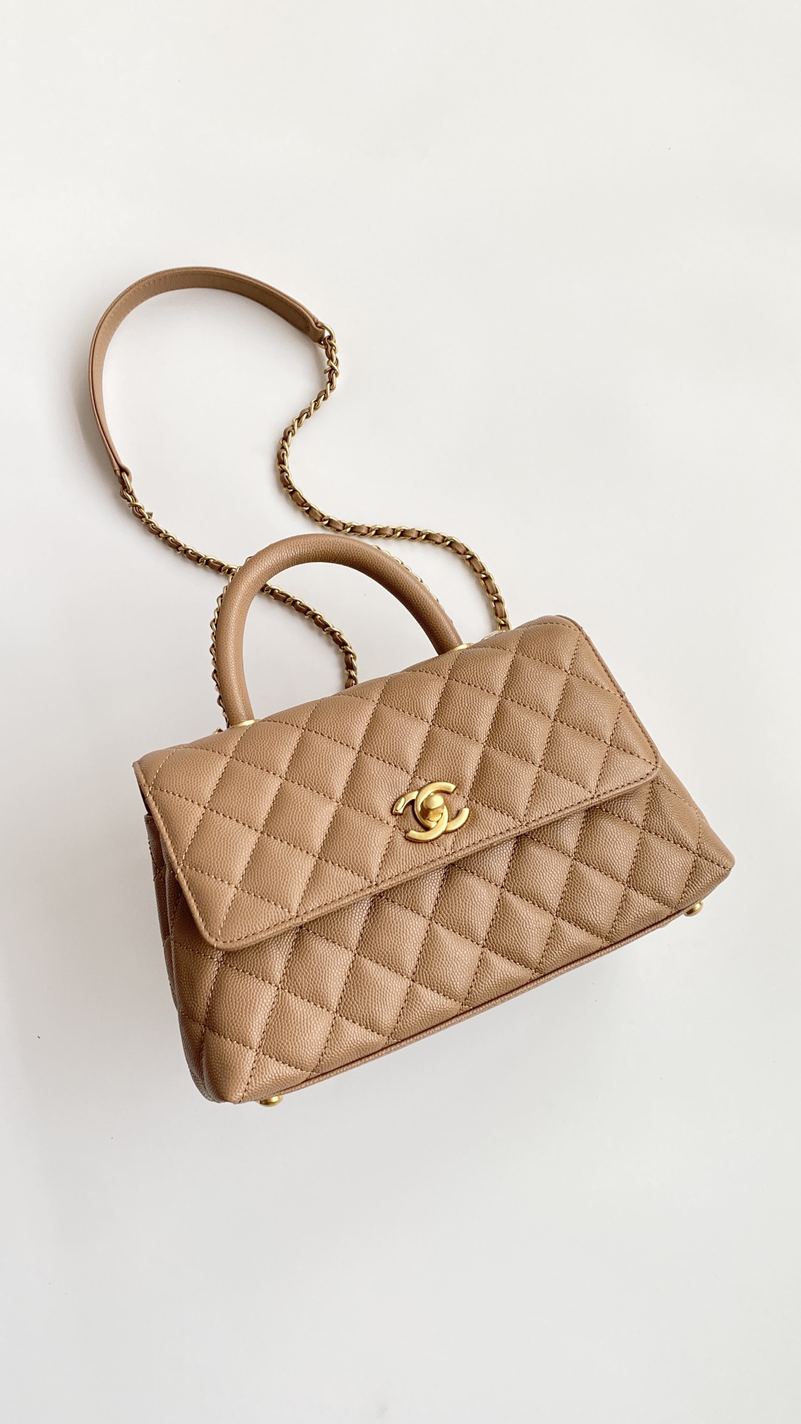 Ch@nel Coco Handlebag-23CM