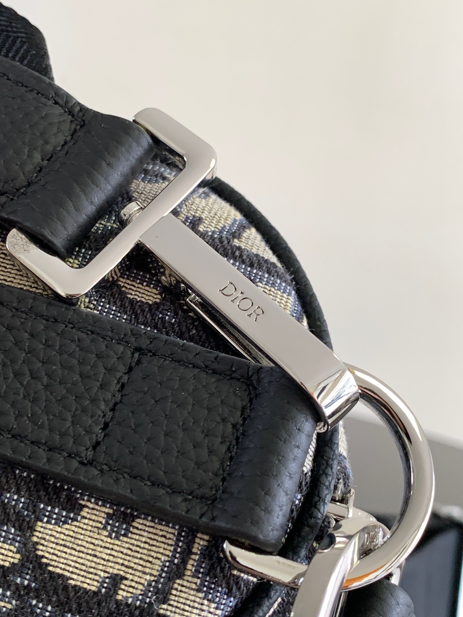 D*or oblique roller barrel crossbody bag-17*11.5*11.5cm