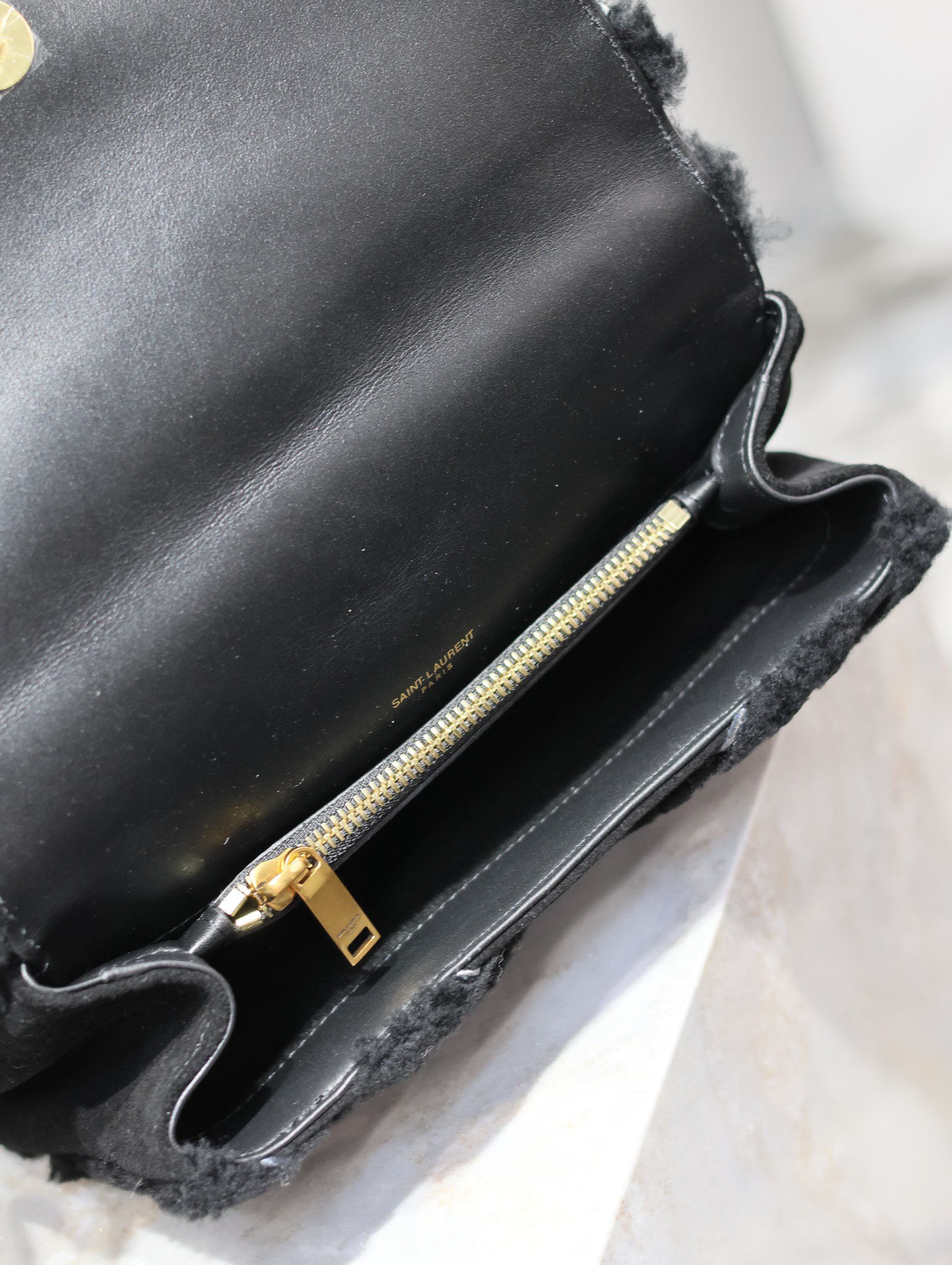 YS L Monogram College Bag-24*17*7CM