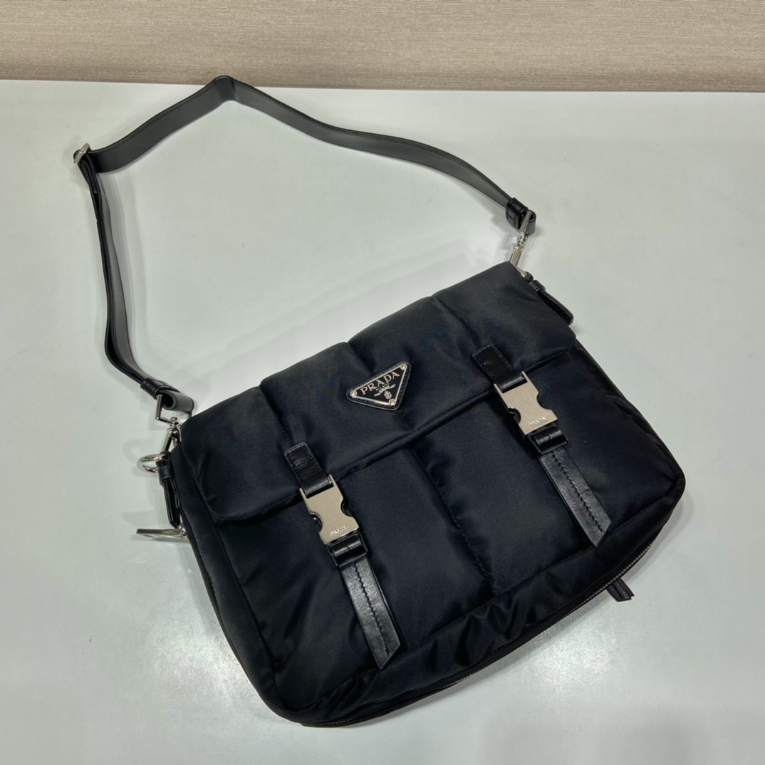 Pra*a 1bh618 vintage bag-27*23*10cm