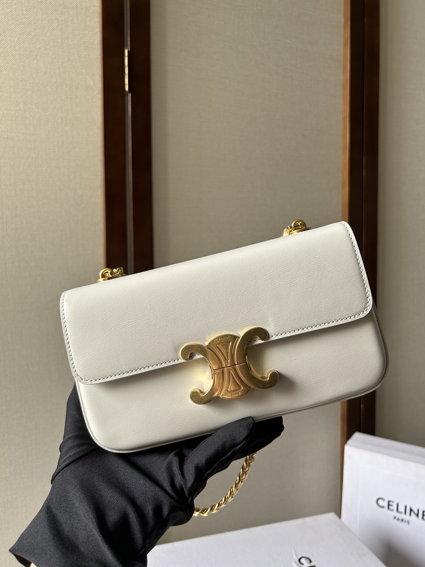 Celin Triomphe Shoulder Bag 2021S-20*10*4CM