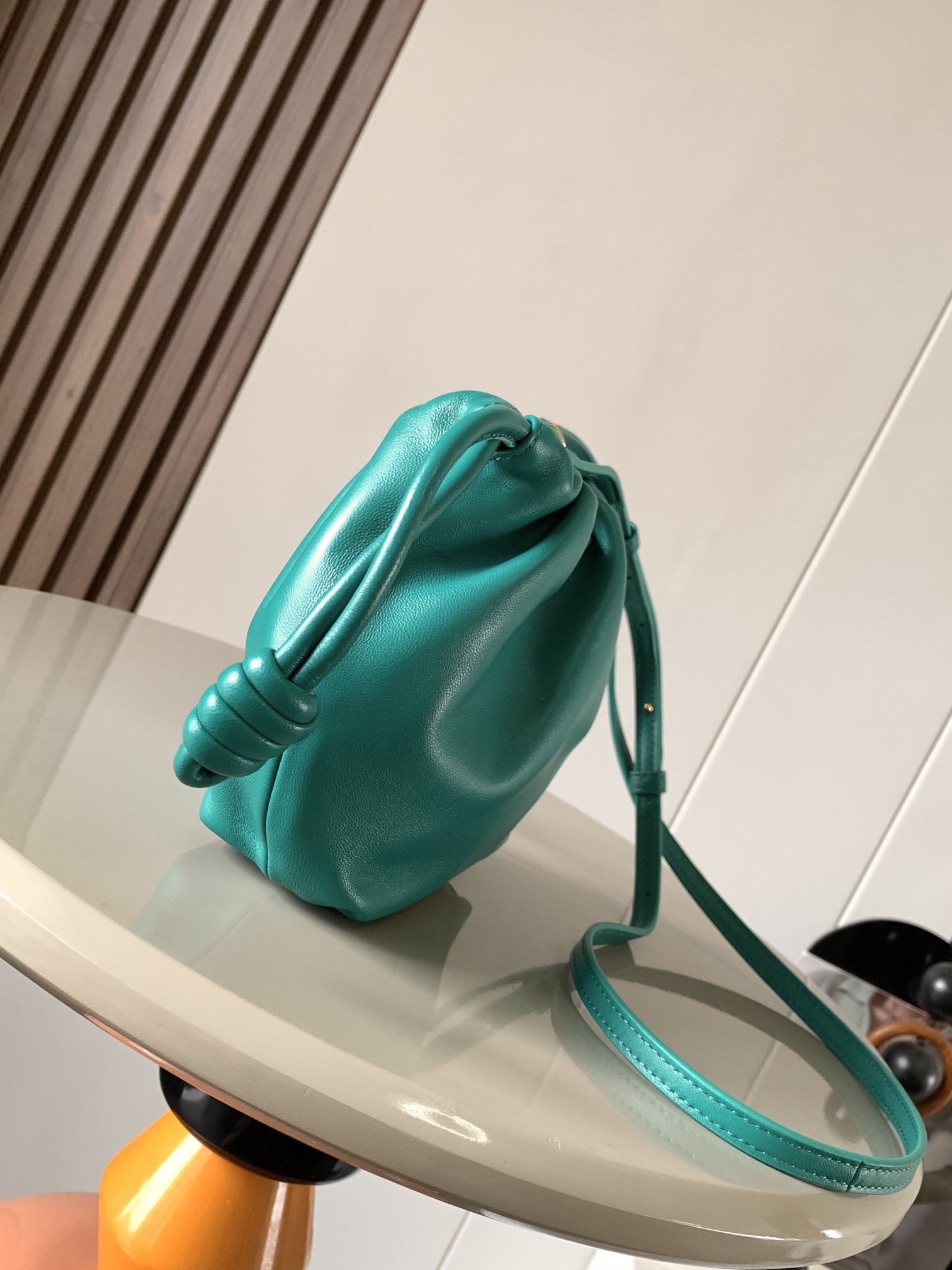 L0ew* mini flamenco purse bag-23*17*5.5cm