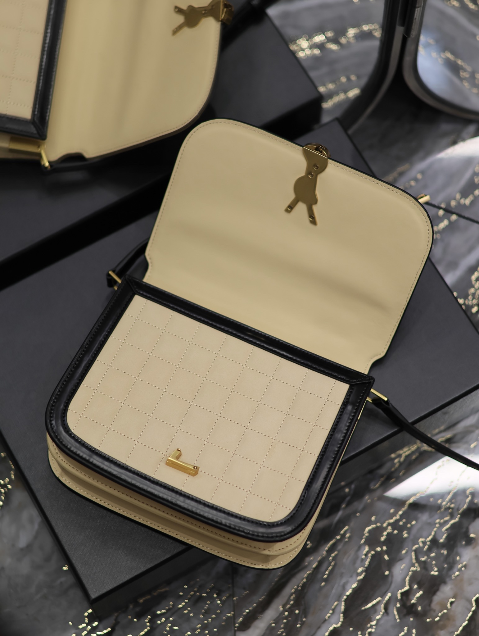 Y*L solferino box bag-19×13×5cm