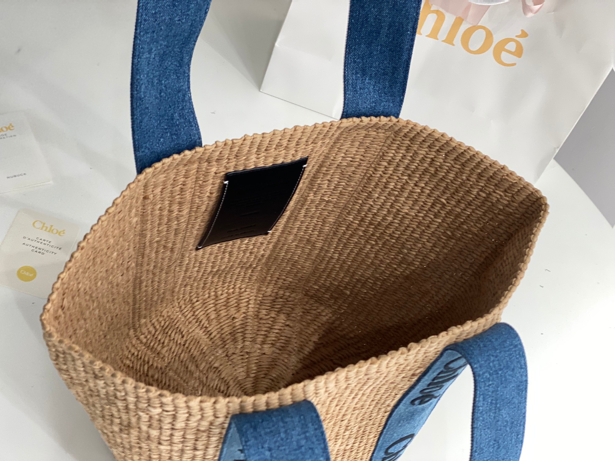 Ch10e woody bucket bag-28*48*28cm