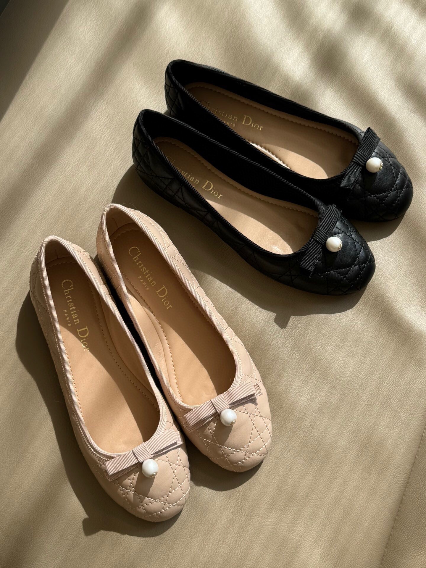 D*or leather espadrilles