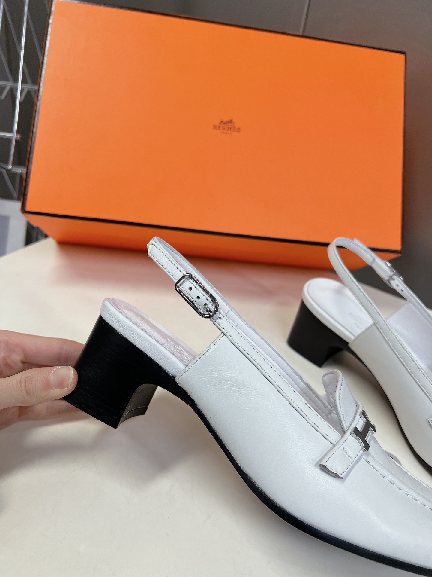 H**mes 2024ss sandals-5cm