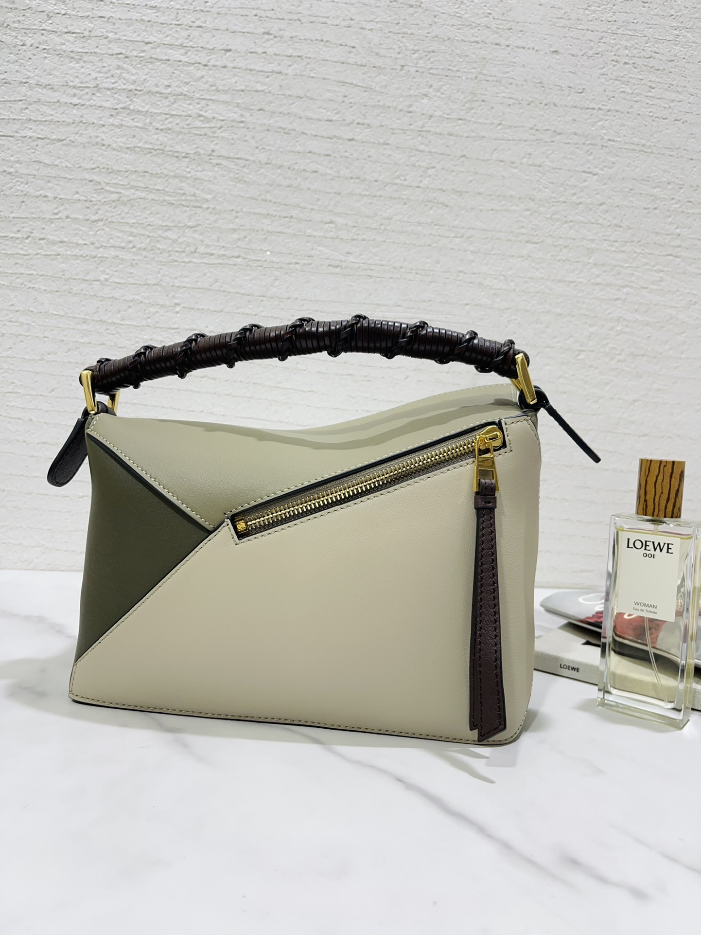 L0ew* puzzle small bag-24*10*14cm