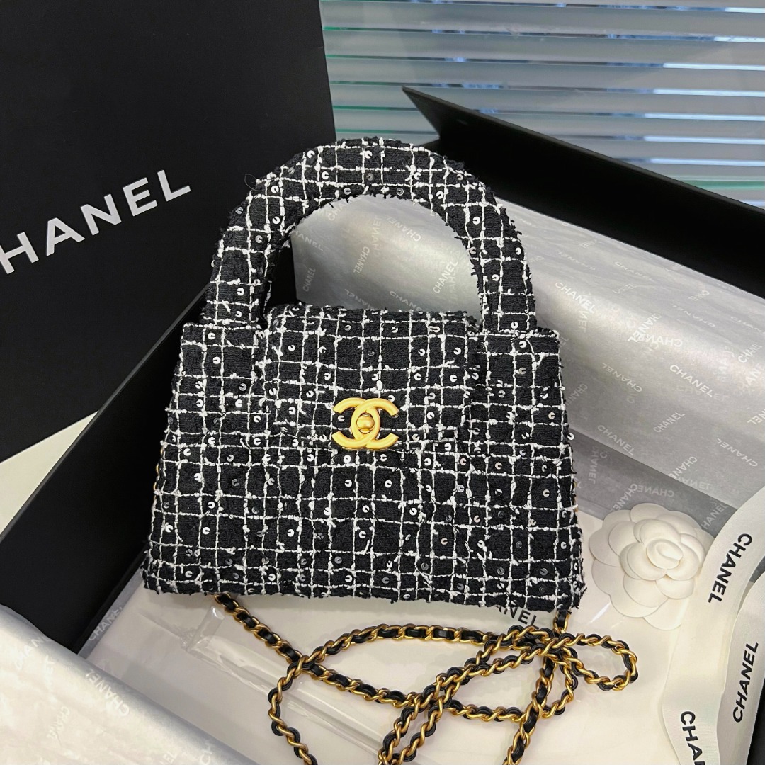 Ch@Nel Kelly Chain Bag-13*19*7CM