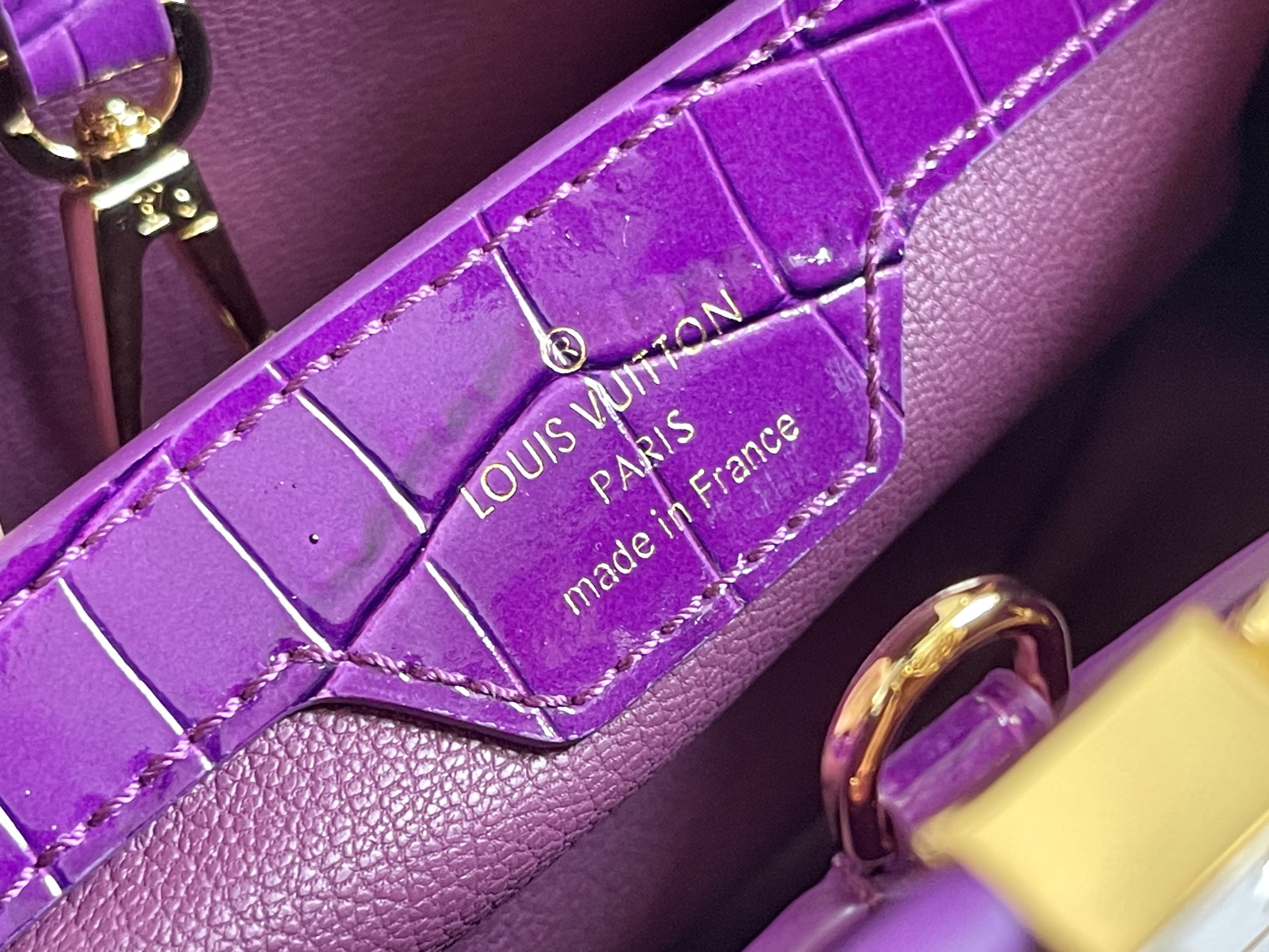 l0*is V*t0n capucines handlebag