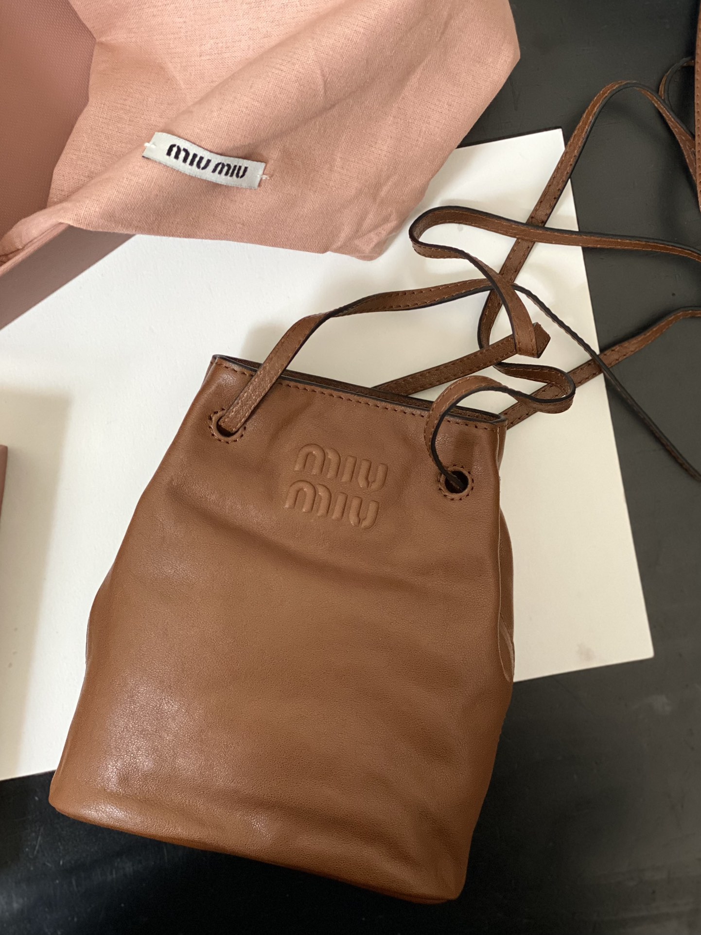 M*um*u 2024ss bucket-16.5*14.5cm