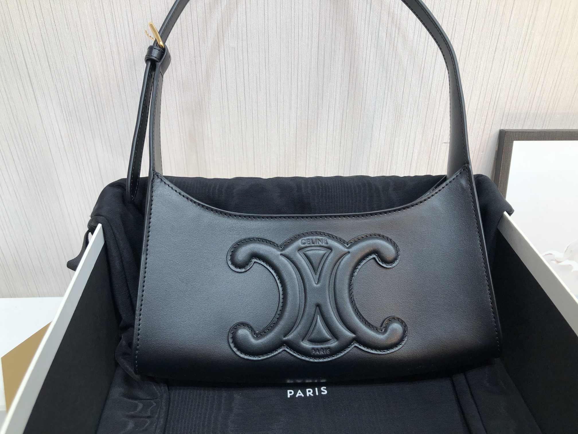 Ce**e cuir triomphe bag-24x13x5cm