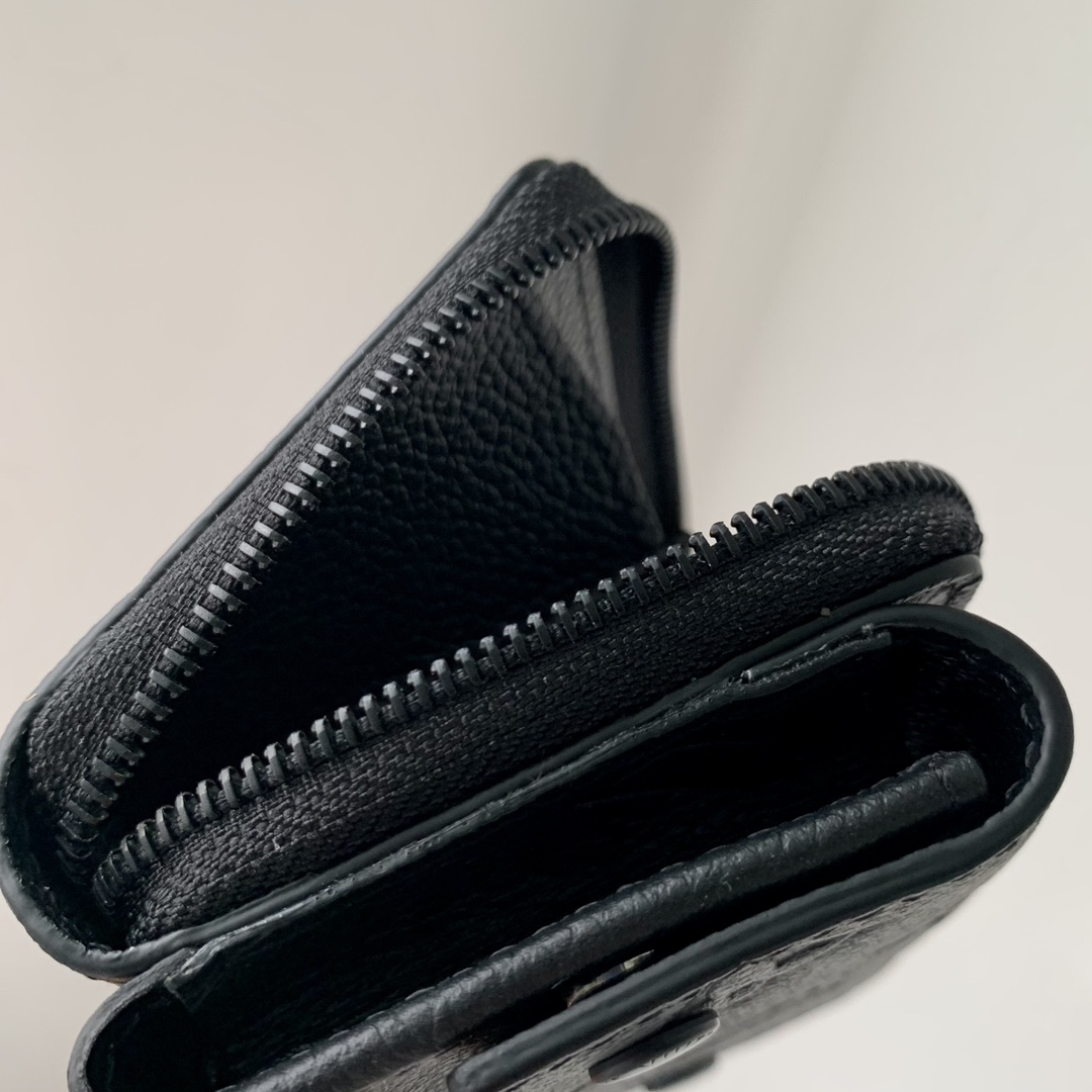 l0*is V*t0n zipped organizer wallet m82771-10.5 x 7 x 3cm