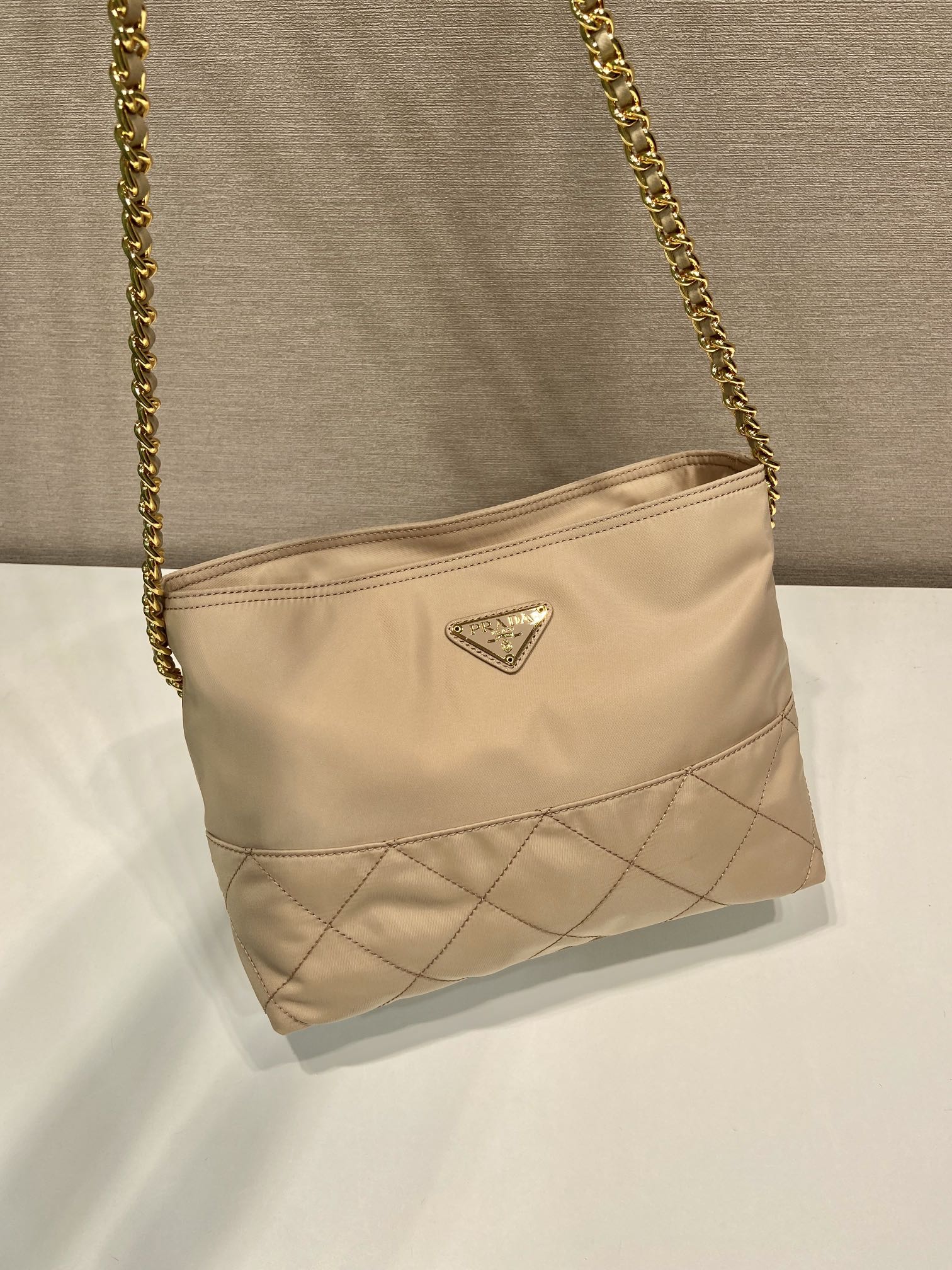 Pra*a vintage tote bag-1bd645-25*21*8cm