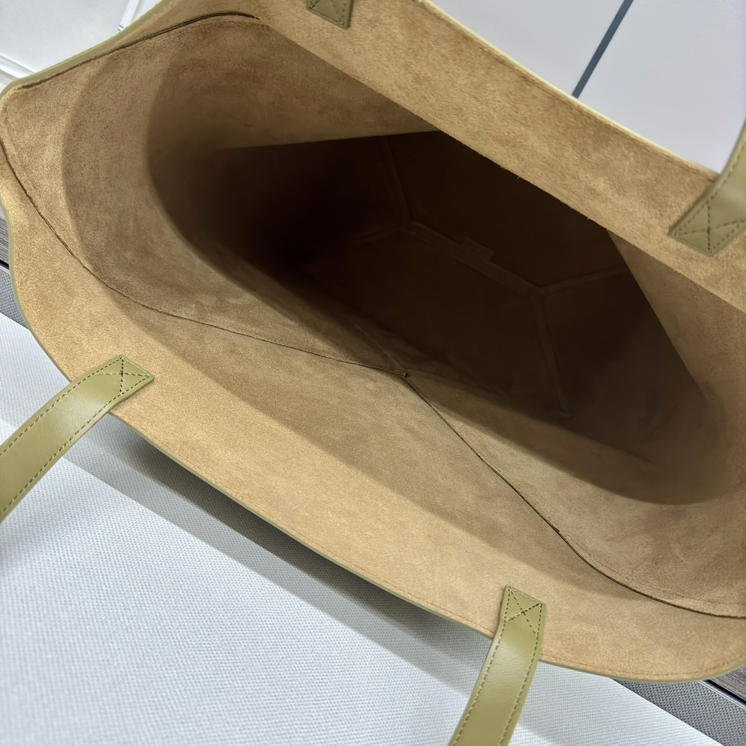 L0ew* puzzle fold leather tote-42*18*41cM