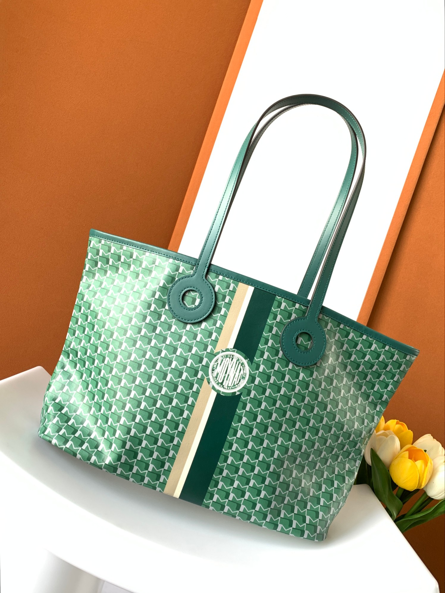 Go*ard canvas 1920 tote-45x13.5x27cm