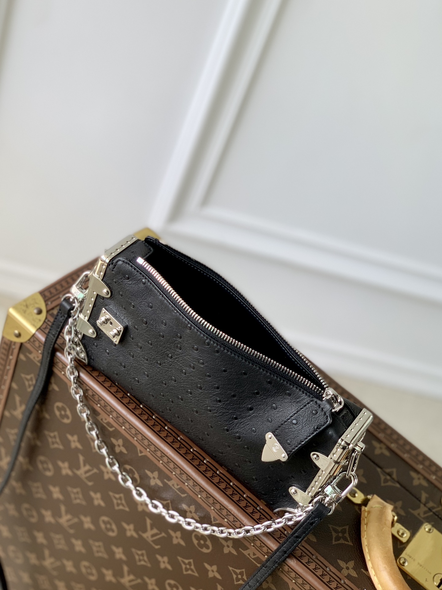 l0*is V*t0n slim trunk--m25445-23 x 12 x 4cm