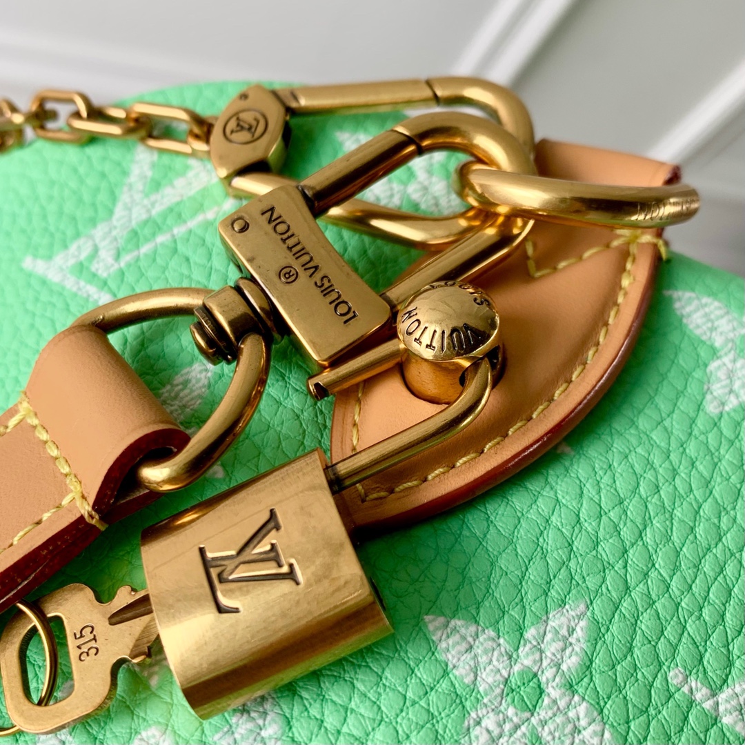 l0*is V*t0n speedy p9 bandoulière 40 monogram leather -40 x 26 x 23cm