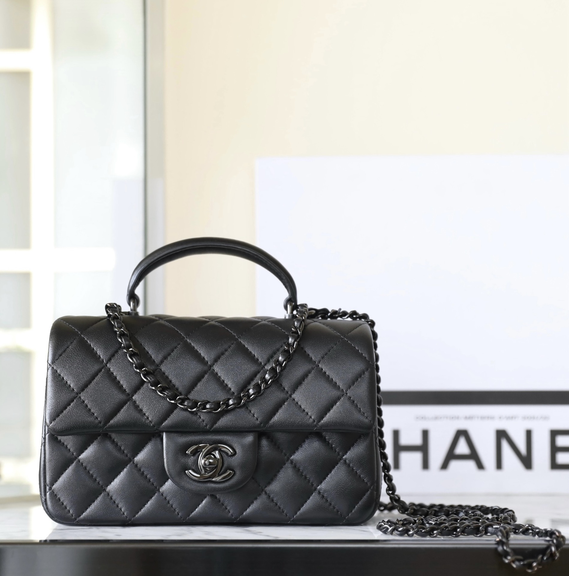 Ch@Nel Flap Bag-20*12*6CM