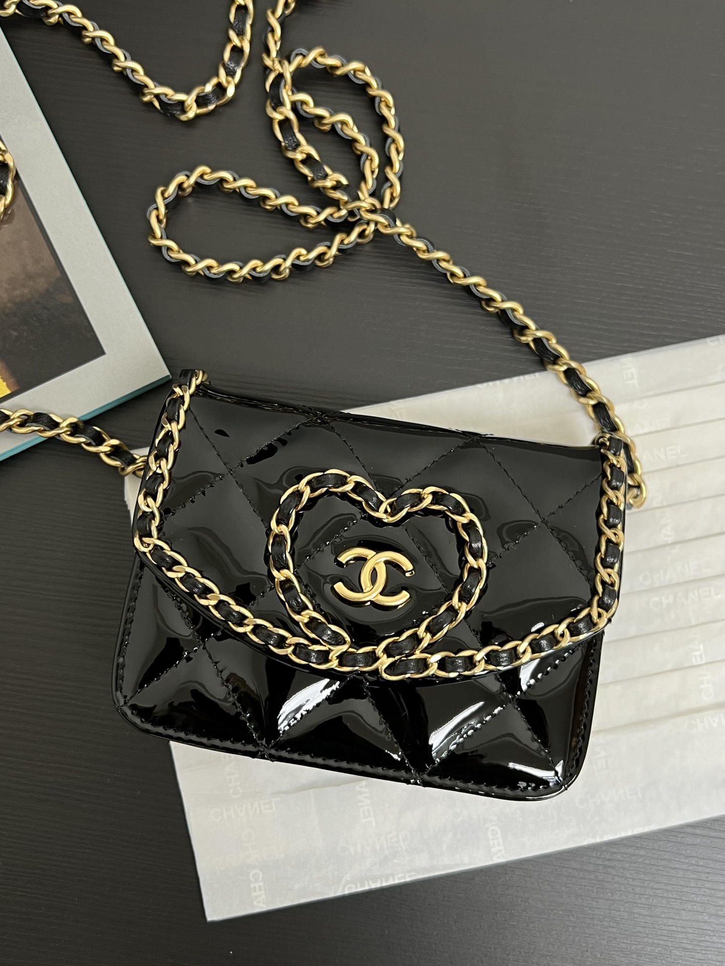 Ch@Nel Chain Bag-12.5*9*3CM