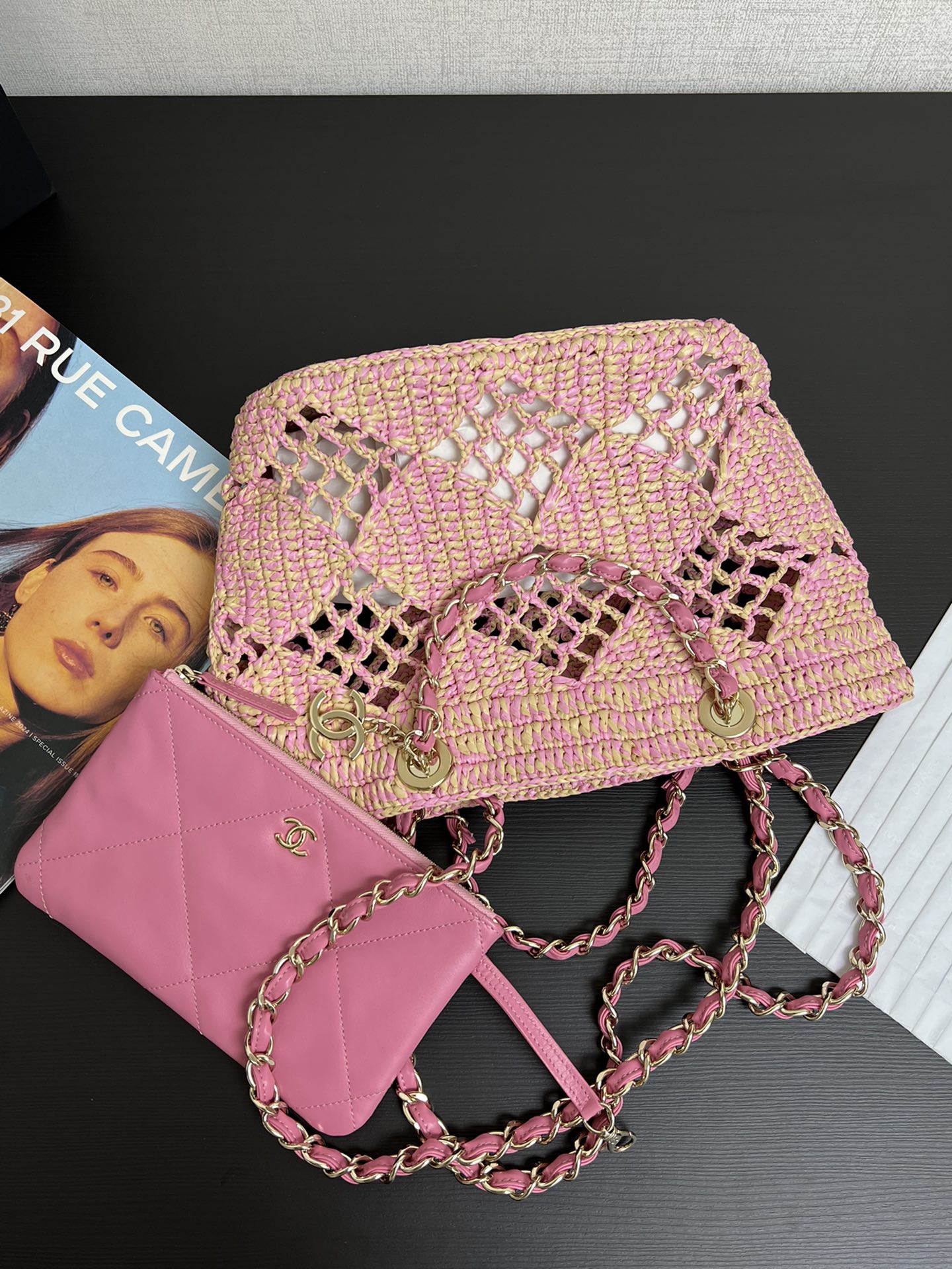 Ch@nel Coco Beach Bag-24.5*32*10CM