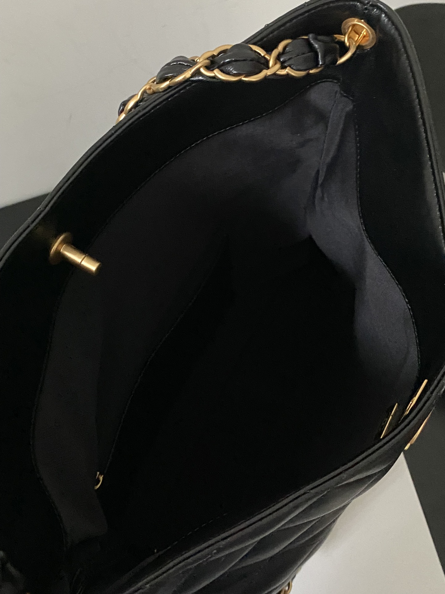 Ch@nel 24P Maxi Hobo-30×17.5×6&37×26.5×9CM