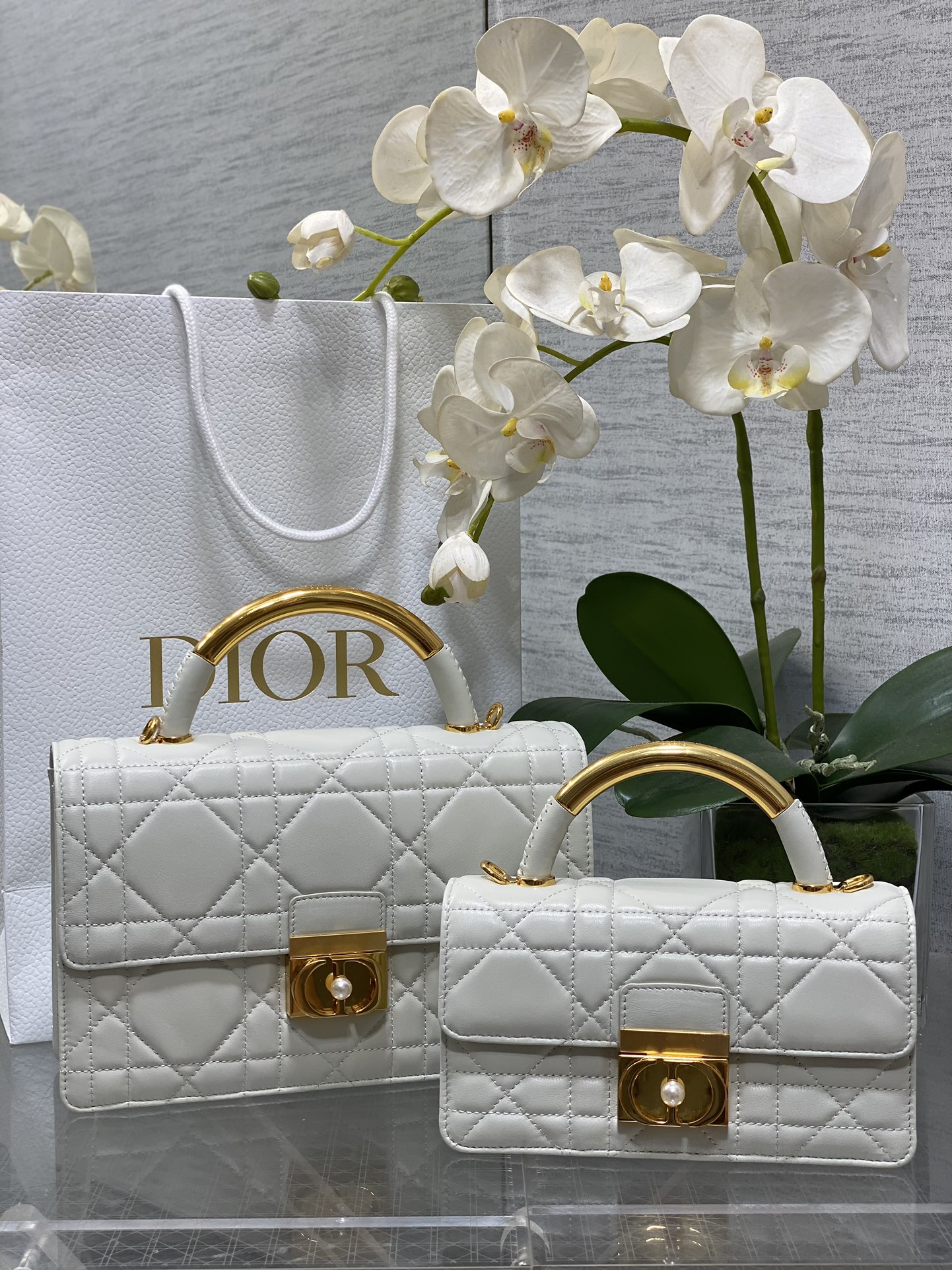 D*or ange bag-20*5*12&25*16.5*8cm