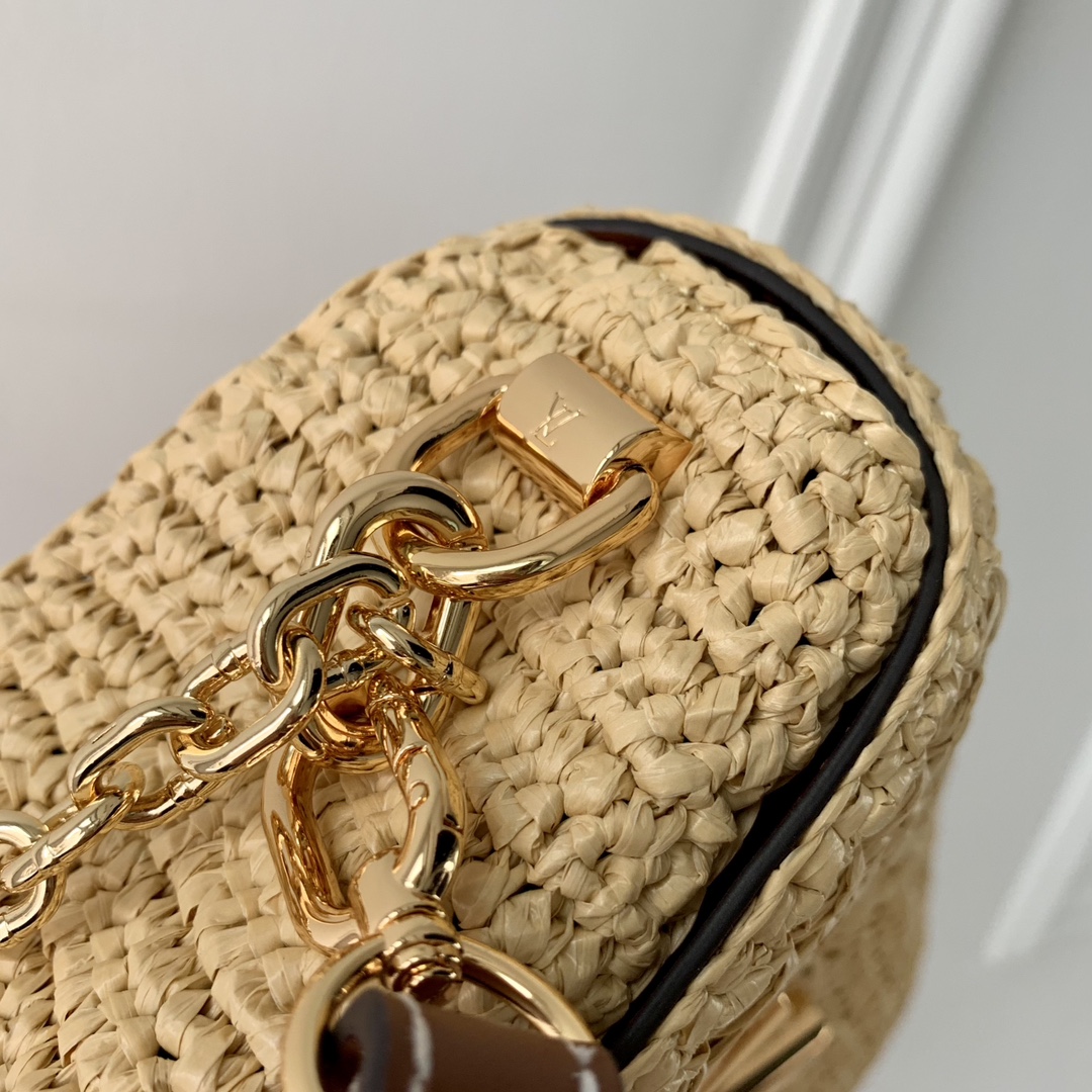 l0*is V*t0n twist bag-m25030-23.5 × 12 × 7cm