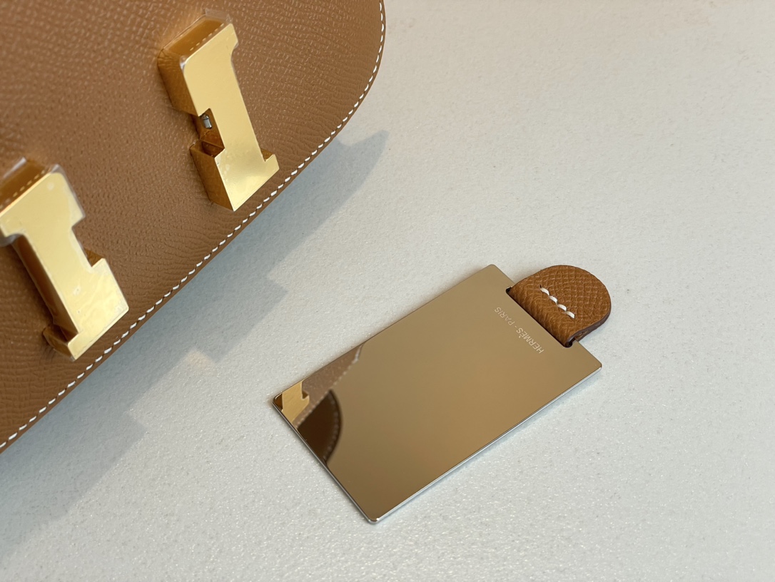 H**mes constance epsom leather-19cm