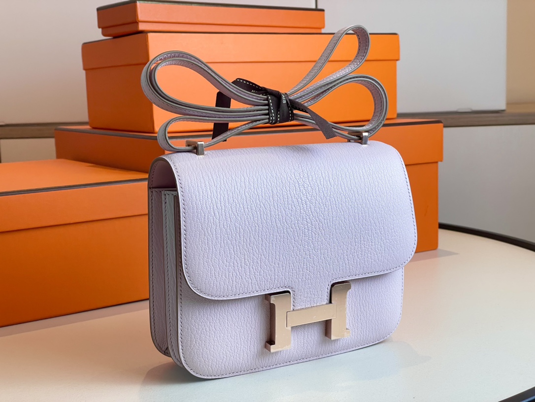 H**mes constance epsom leather-19cm