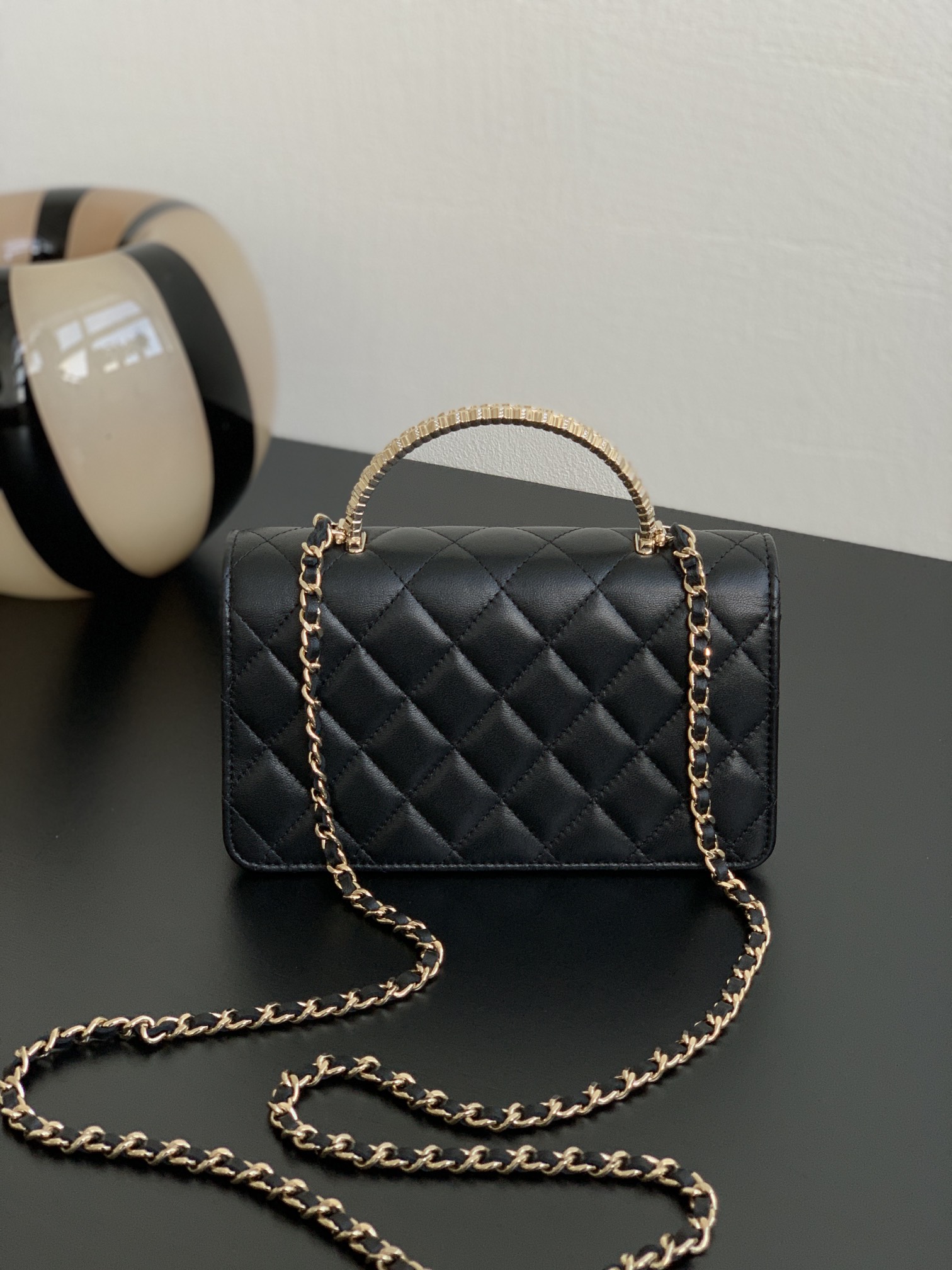 Ch@Nel Flap Bag-18.5×10×4.5CM