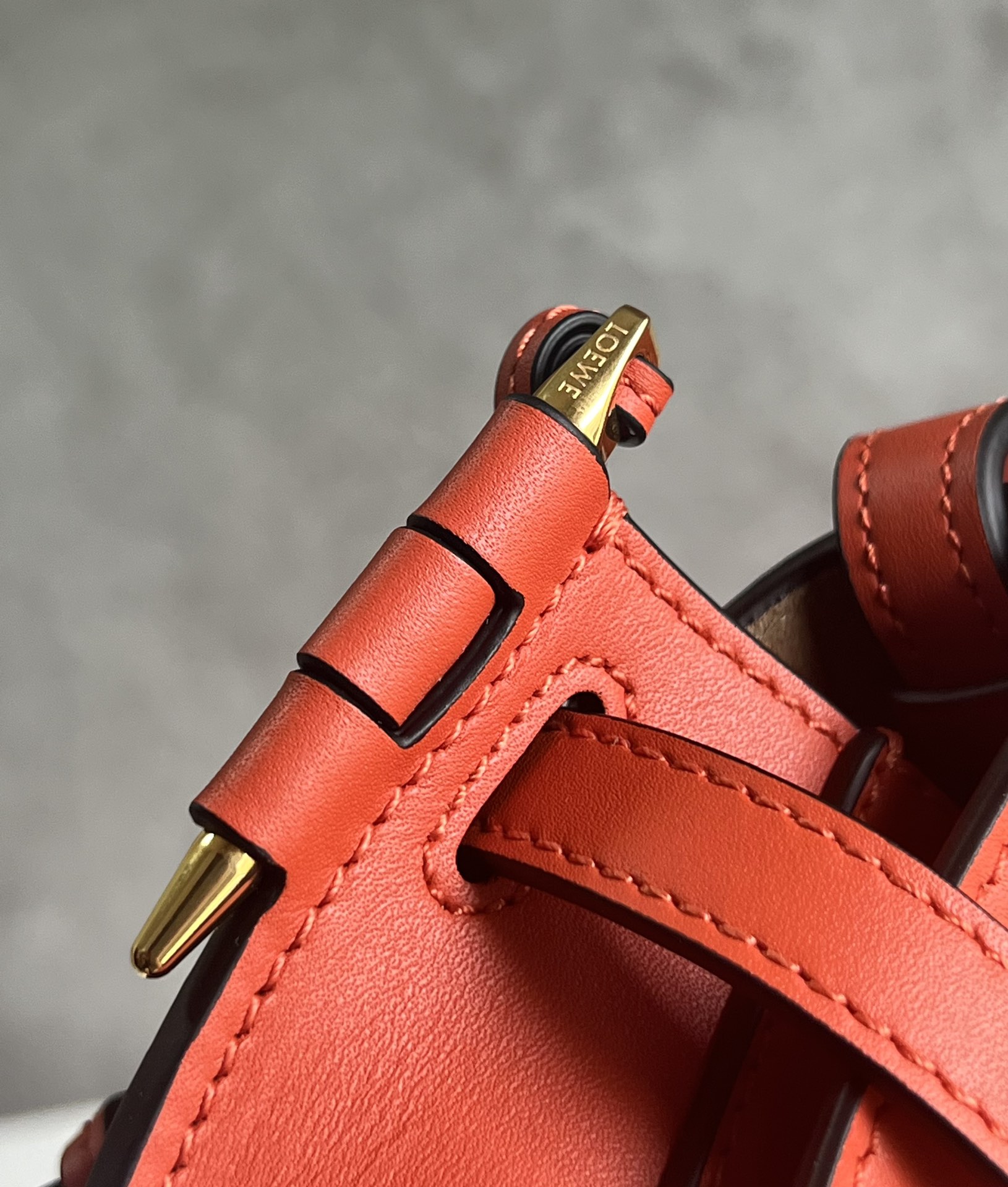 L0ew* mini puzzle gatedual bag-21*12.5*9cm