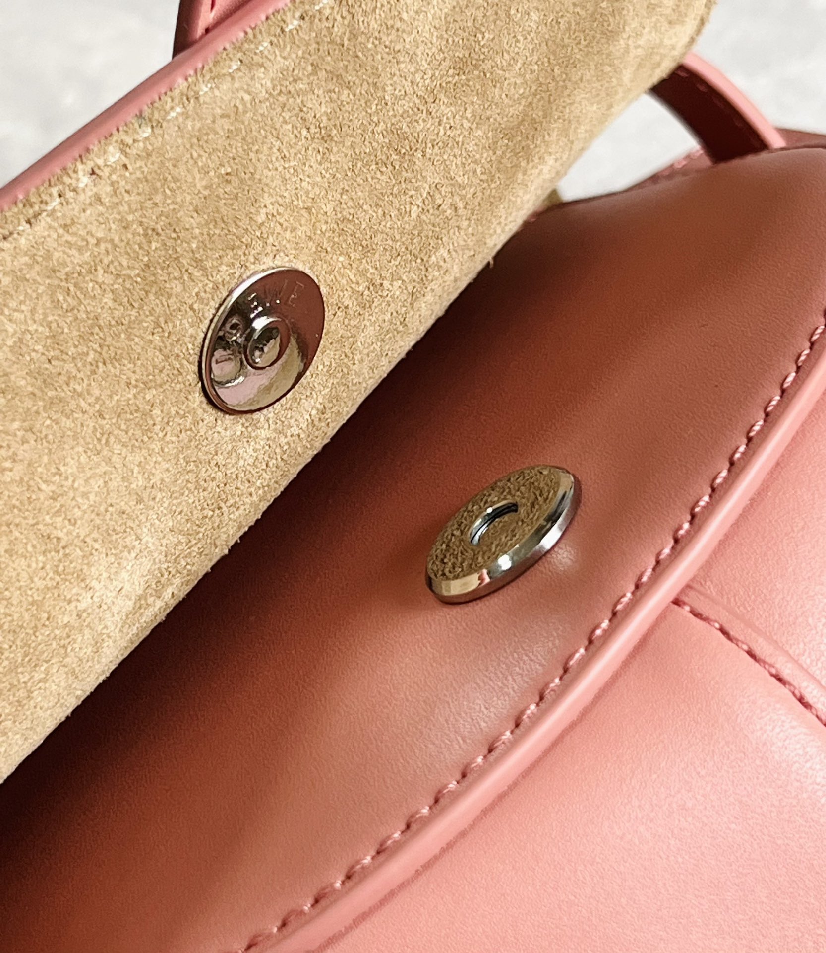 L0ew* mini puzzle gatedual bag-21*12.5*9cm