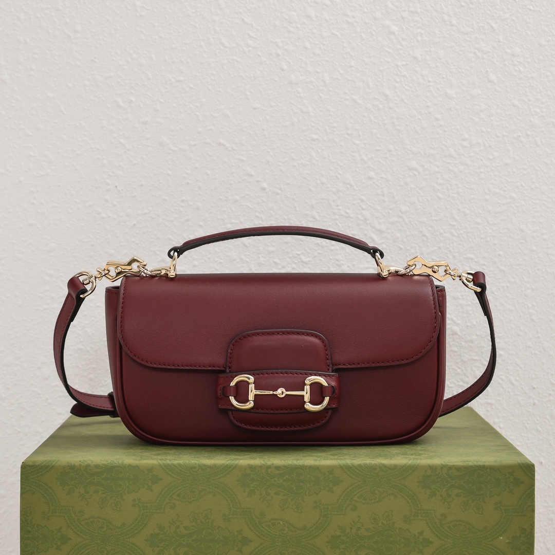 G*u*i horsebit 1955 bag-22.5*12.5*5.5cm