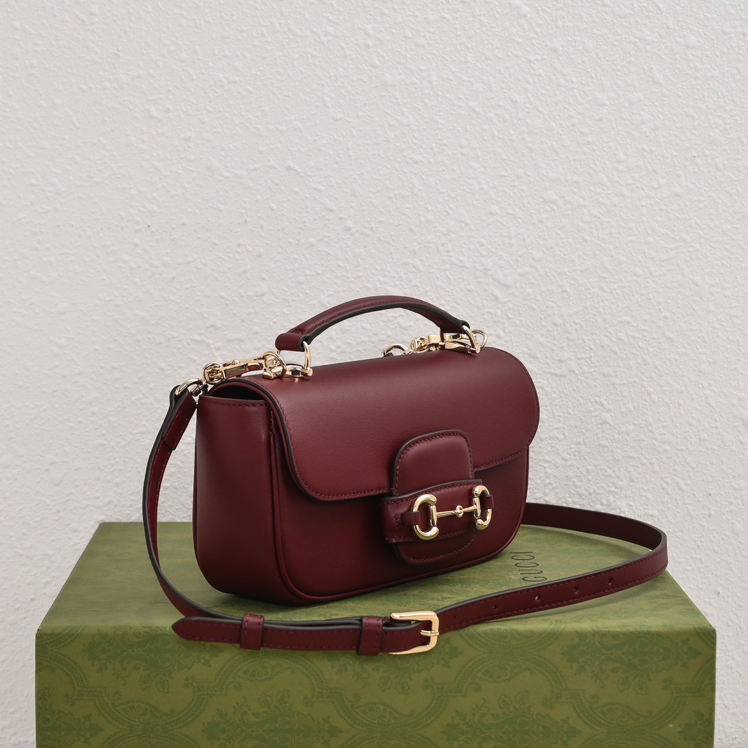 G*u*i horsebit 1955 bag-22.5*12.5*5.5cm