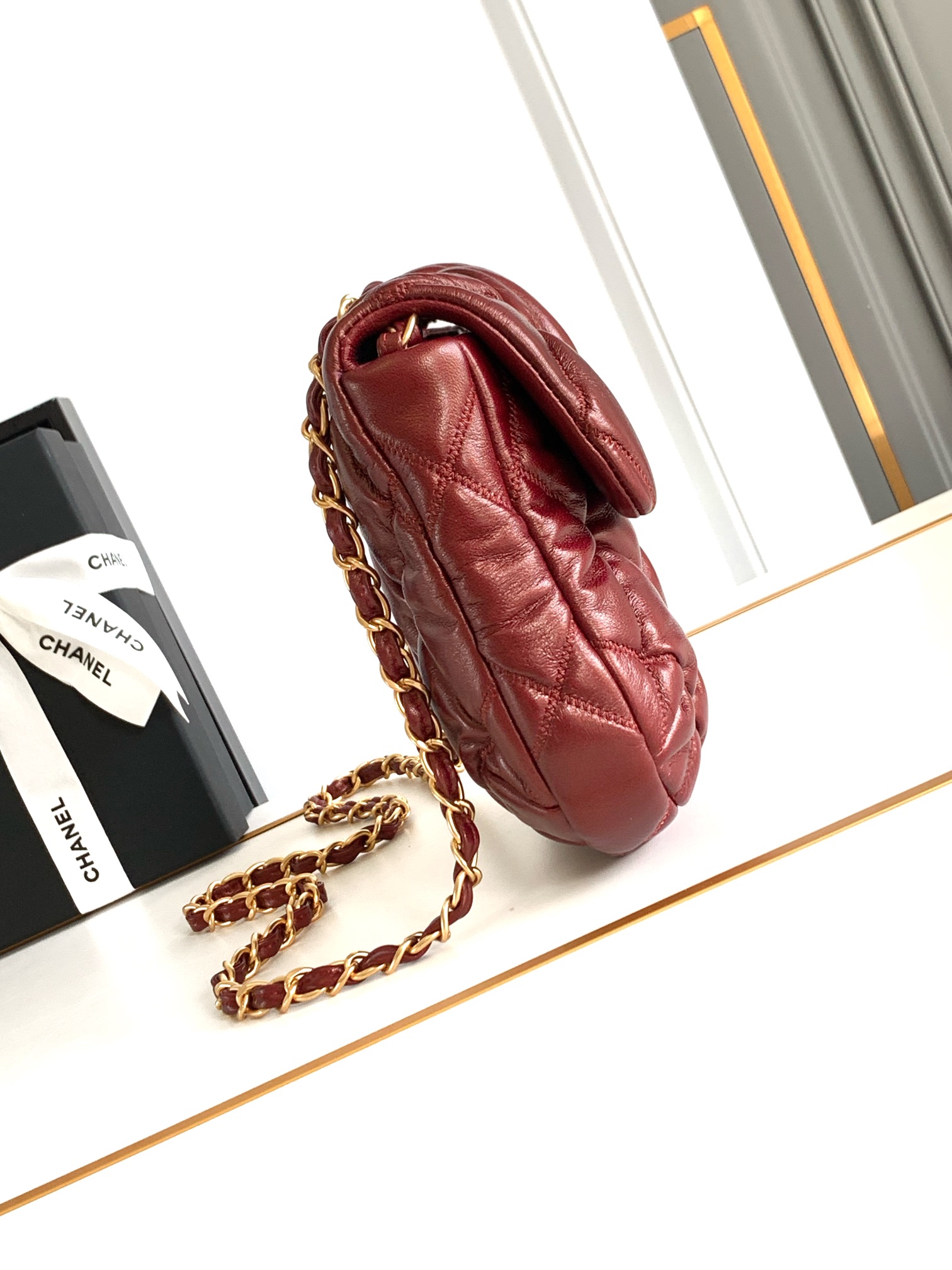 Ch@nel Saddle Bag-22.5/20/3CM