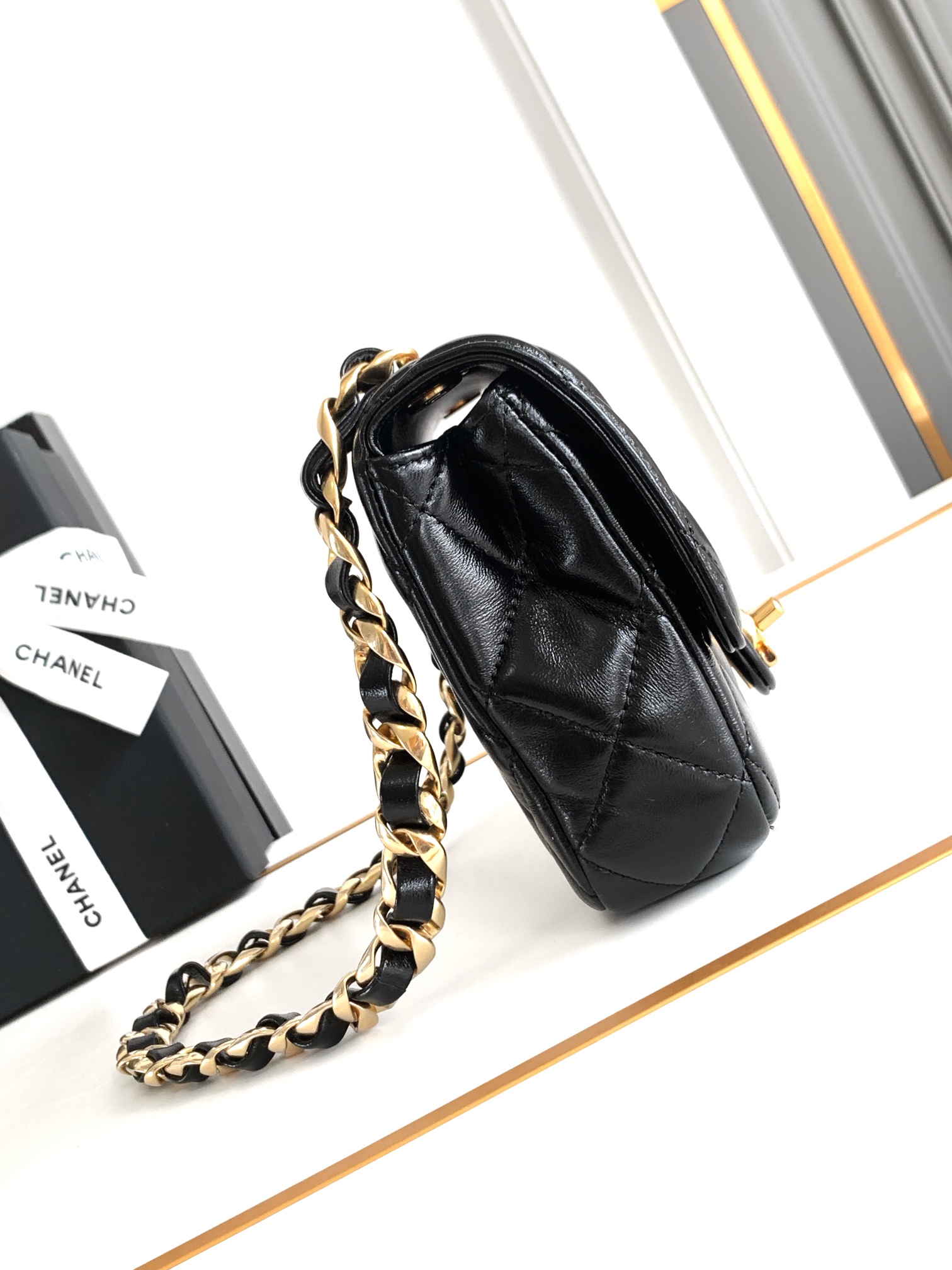 Ch@nel Flap Bag-20*13*4.5CM