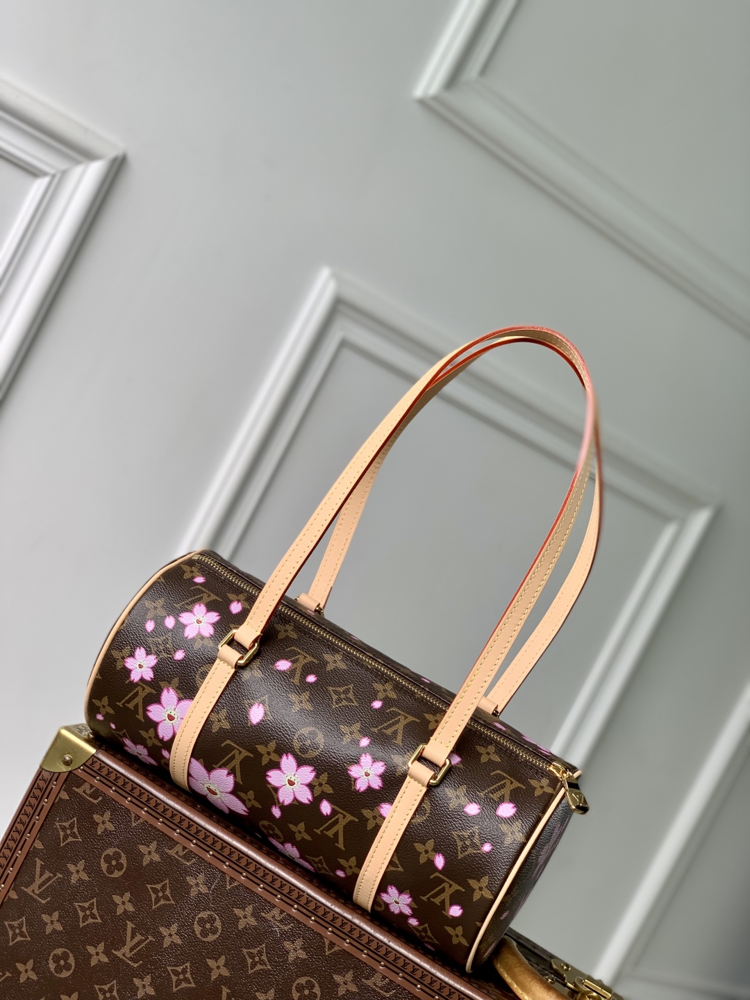 l0vis Vvtt0n m13097 papillon handbag-27*13*13cm