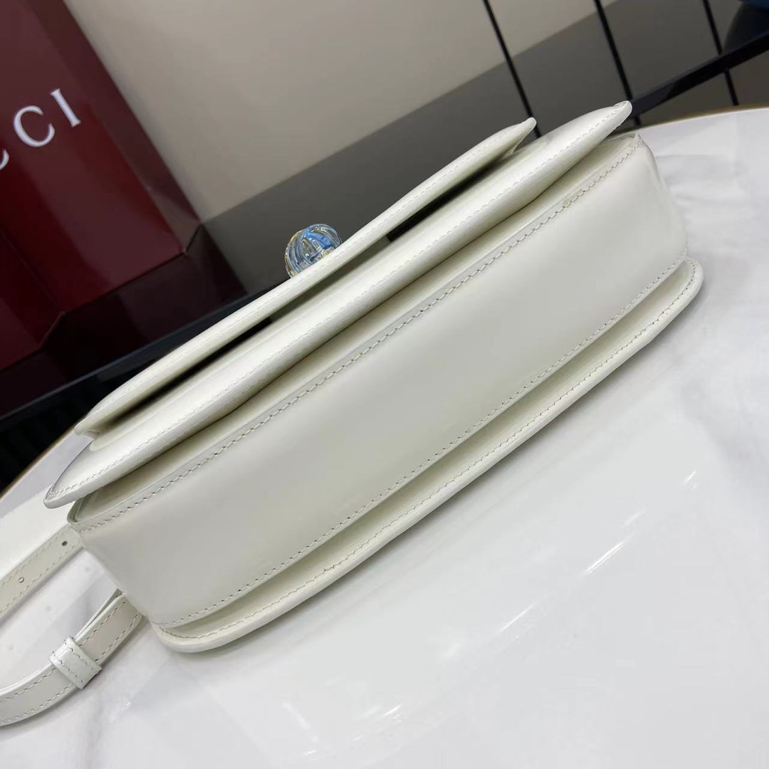 Gvc*1 bamboo diva bag in lilac leather -26.5*13*8cm