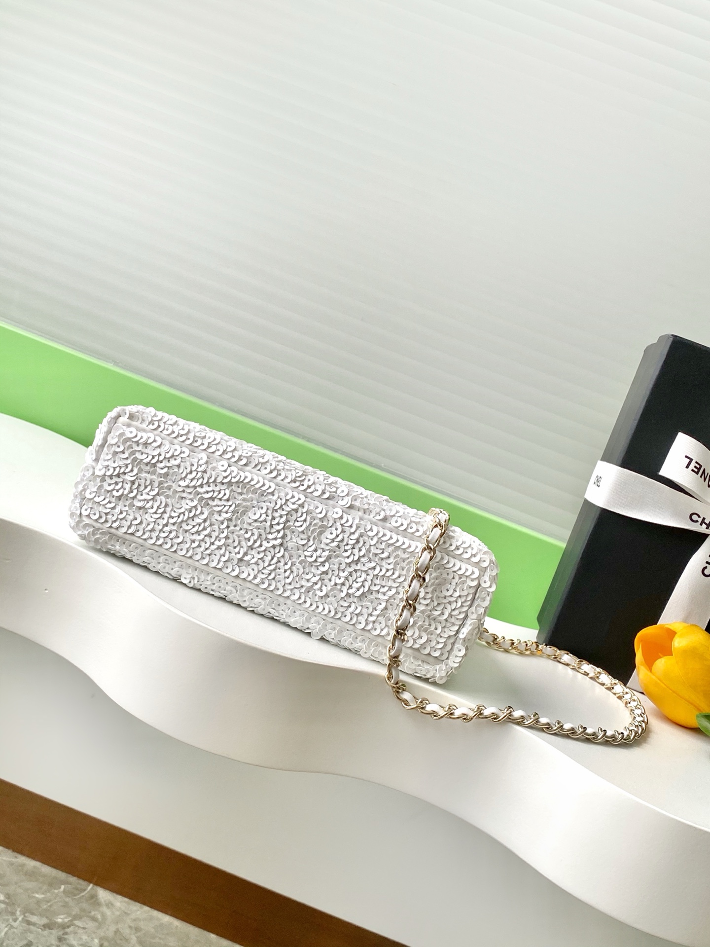 Ch@Nel Kelly Chain Bag-AS4416-13*19*7CM